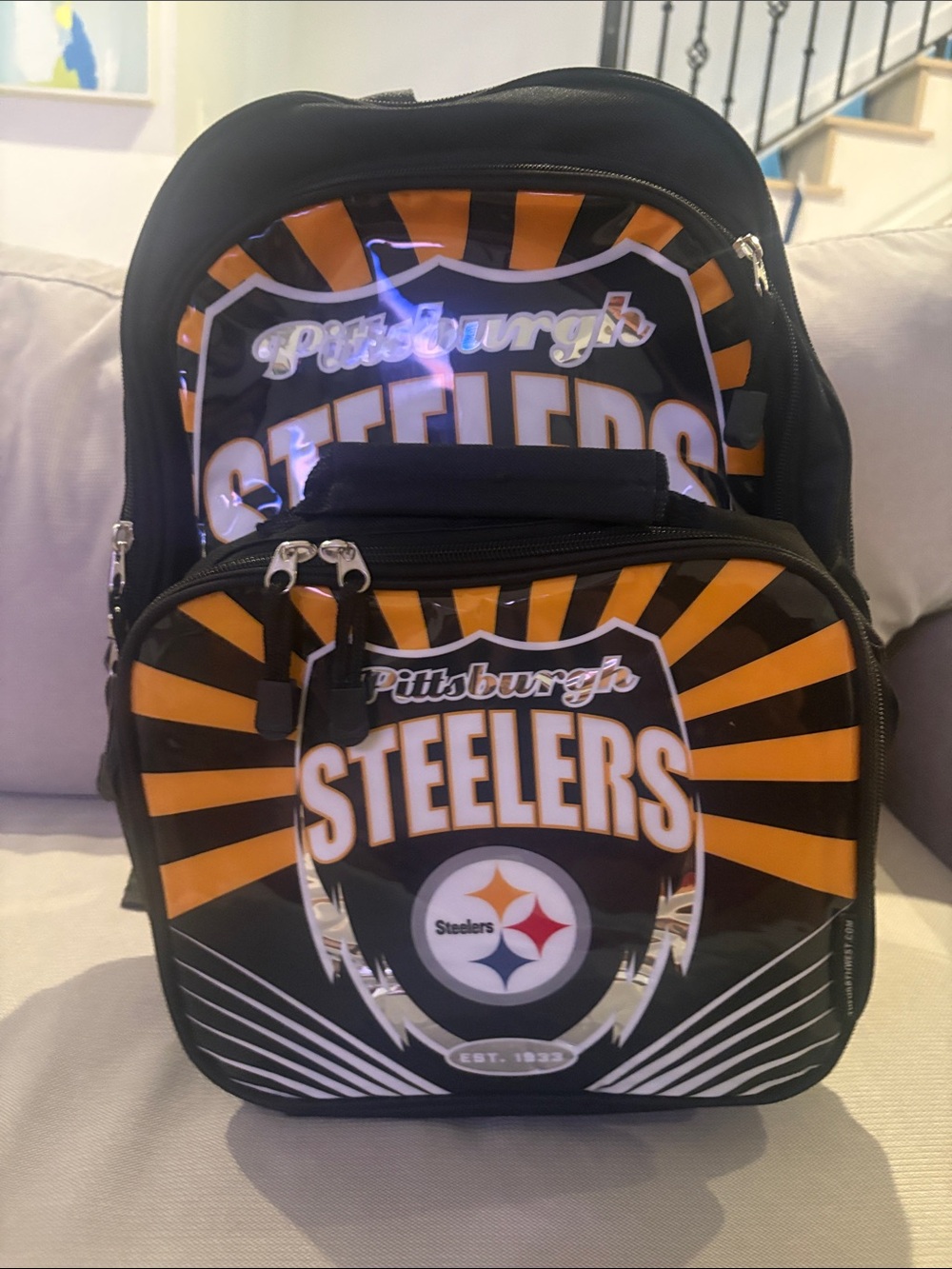 NEVER USED BEFORE - Pittsburgh Steelers Backpack